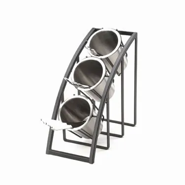 Cal-Mil 1747-3-13 Mission Cylinder Frame Only, 7"W X 13"D X 13"H, 3-Tier, Vertical