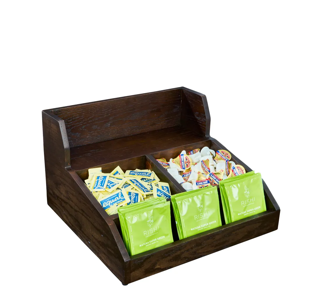 Cal-Mil 2019-112 Heritage Condiment Station, 14.5" X 15" X 9.25"H (3) Section