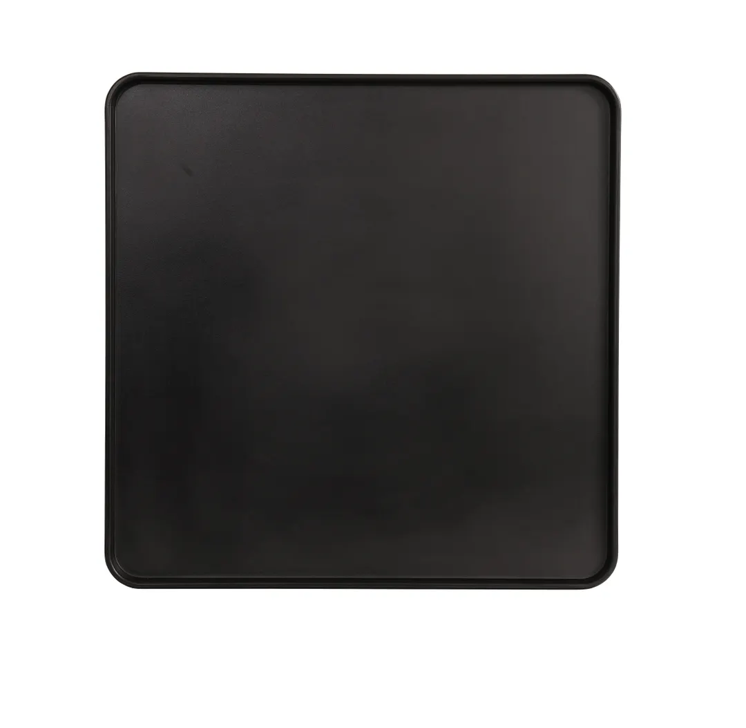 Cal-Mil 22025-14-13 Plate, 14"W X 14"D, Square, Low Rim