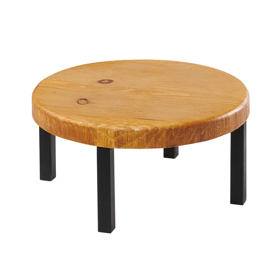 Cal-Mil 22050-6-99 Madera Riser, 12" Dia. X 6"H, Round, Rustic Pine