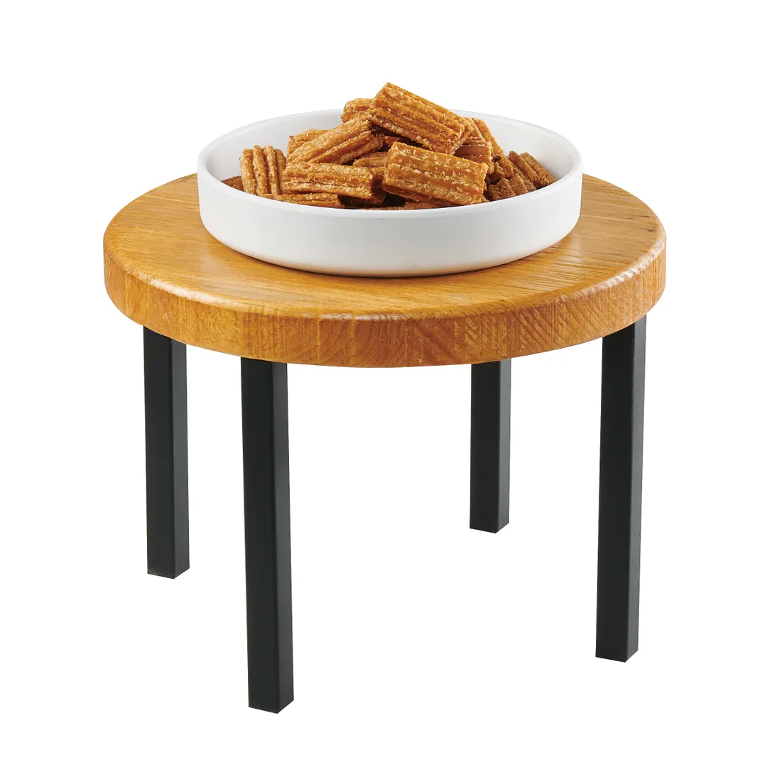 Cal-Mil 22050-9-99 Madera Riser, 12" Dia. X 9"H, Round, Rustic Pine