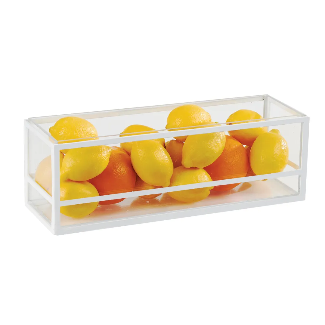 Cal-Mil 22077-15 Presentation Display, 15"W X 5"D X 5"H, Rectangular, Non-Refrigerated
