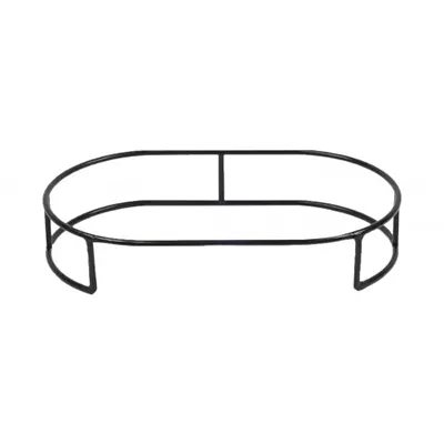 Cal-Mil 22325-3-13 Platter Riser, 17.75"W X 10.75"D X 3"H, Metal, Black