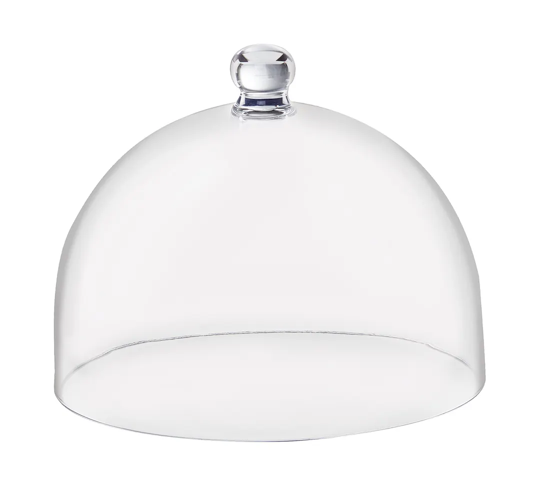 Cal-Mil 22326-8 Display Cover, 8-1/2" Dia x 6-3/4" H Dome, Polycarbonate Lift-Off Cover