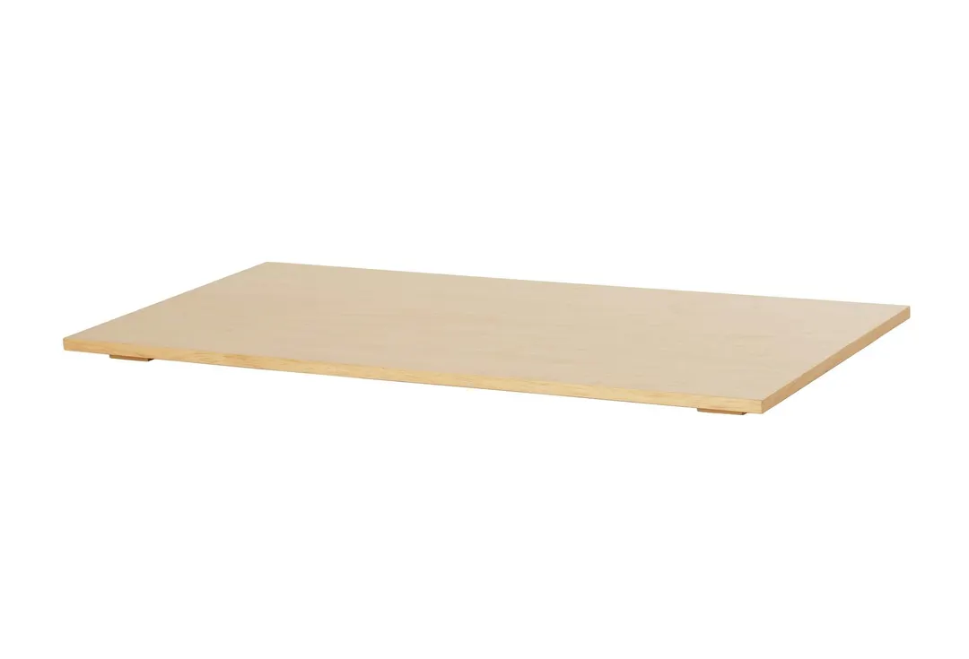 Cal-Mil 22348-42S-71 Bottom Shelf, 42"W x 24"D x 1"H, blonde