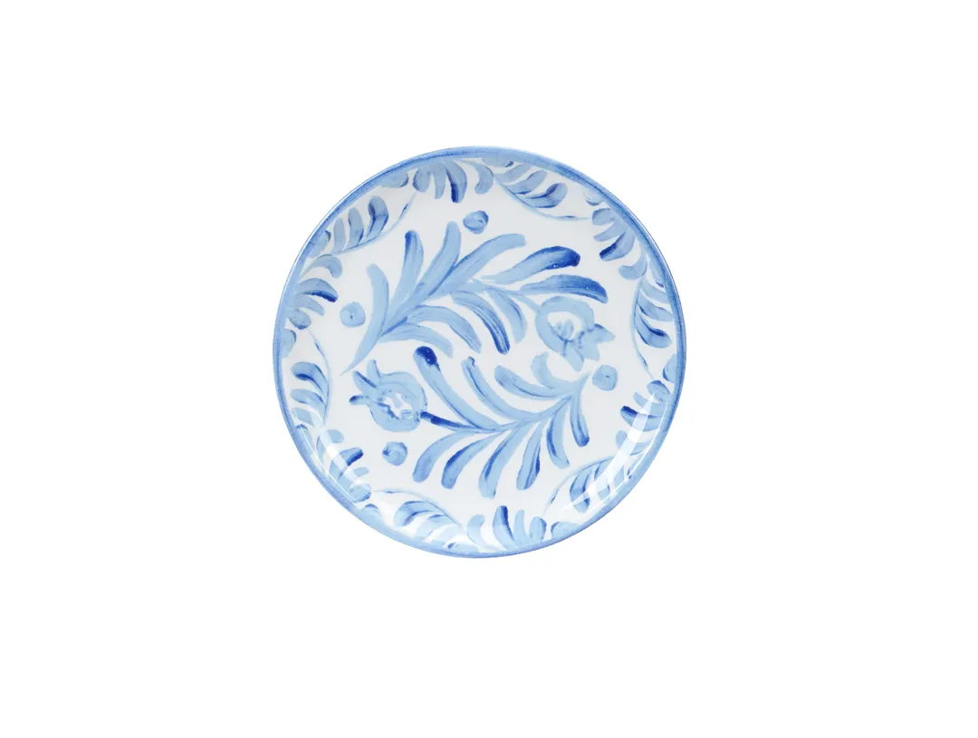 Cal-Mil 22351-10-104 - 10"-11" Round Coupe Melamine Plate, Designs/Patterns Finish