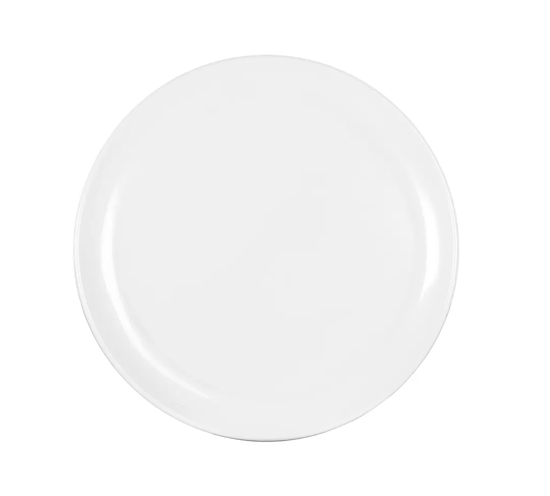 Cal-Mil 22351-10-15 Blanca Plate, 10" Dia., Coupe, Dishwasher Safe