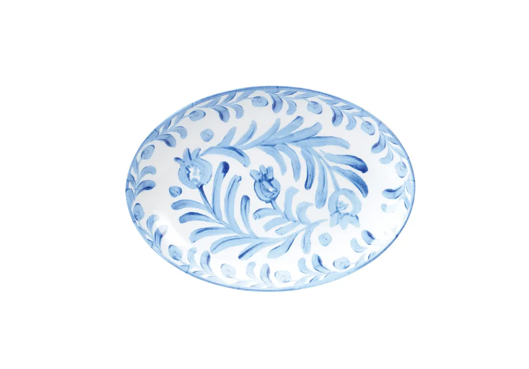Cal-Mil 22352-11-104 Platter, 10.75" X 7.75" X 1.25"H, Oval, Melamine