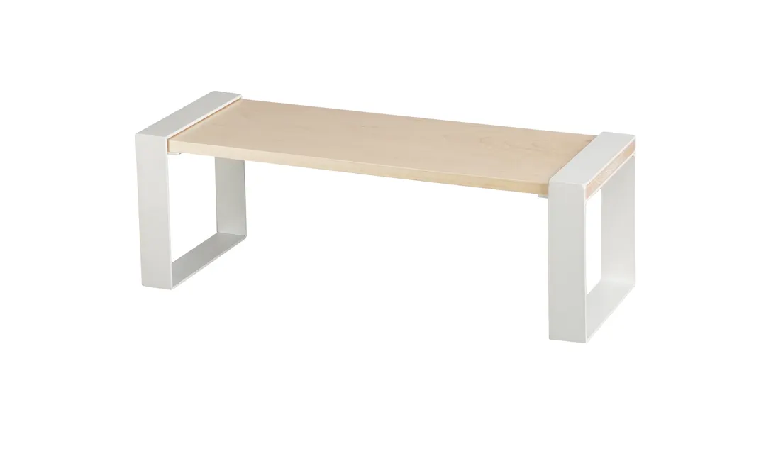 Cal-Mil 22363-11-15 Blonde Display Riser, 20" X 7" X 11", Rectangular, Maple Wood