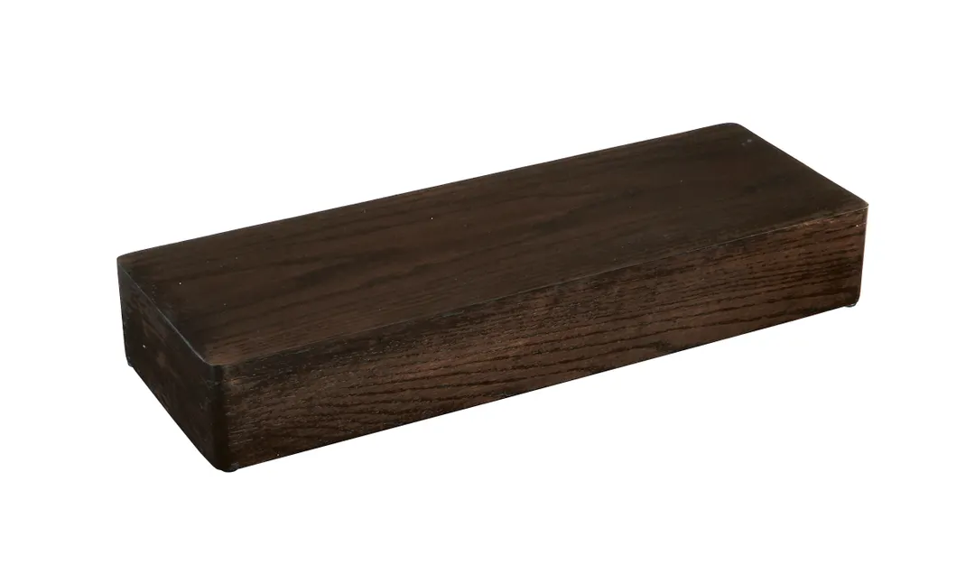 Cal-Mil 22428-3-112 Riser, 7" x 20" x 3" H, Browns Wood, 20-29" W, ≤4" H, 9" D, 1-2 Step
