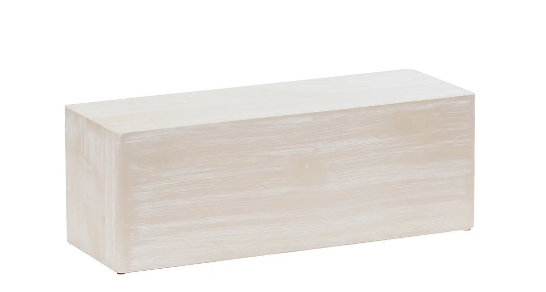 Cal-Mil 22428-7-113 White Pine Wood Riser, 20" W x 7" D x 7" H, Finish, 5-8" Height, 9" Depth