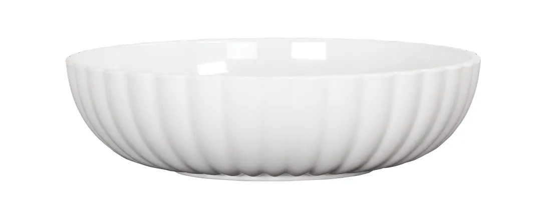 Cal-Mil 22470-8-15 Bowl, 46 Oz., 8.25"Dia. X 2.5"H, Scalloped