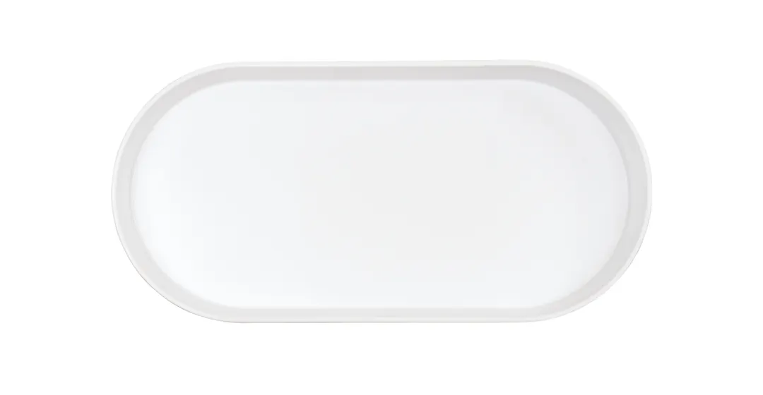 Cal-Mil 22501-1612-15 Deep Plastic Bowl, 12 Quart, 6" W x 12" D x 5" H, White, Rim, Stackable