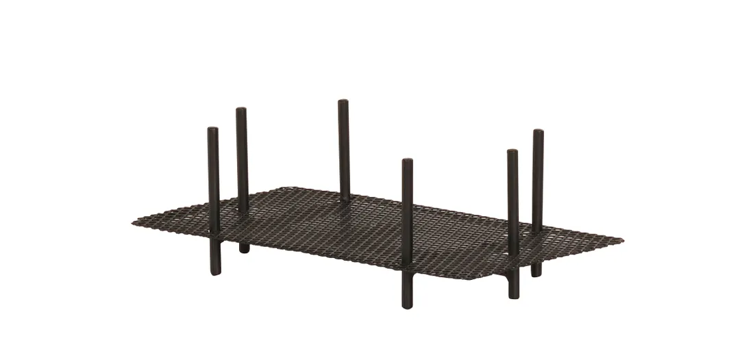 Cal-Mil 22908-115 Black Napkin Holder, 4"W x 8"H Camden Organizer Rack Accessory
