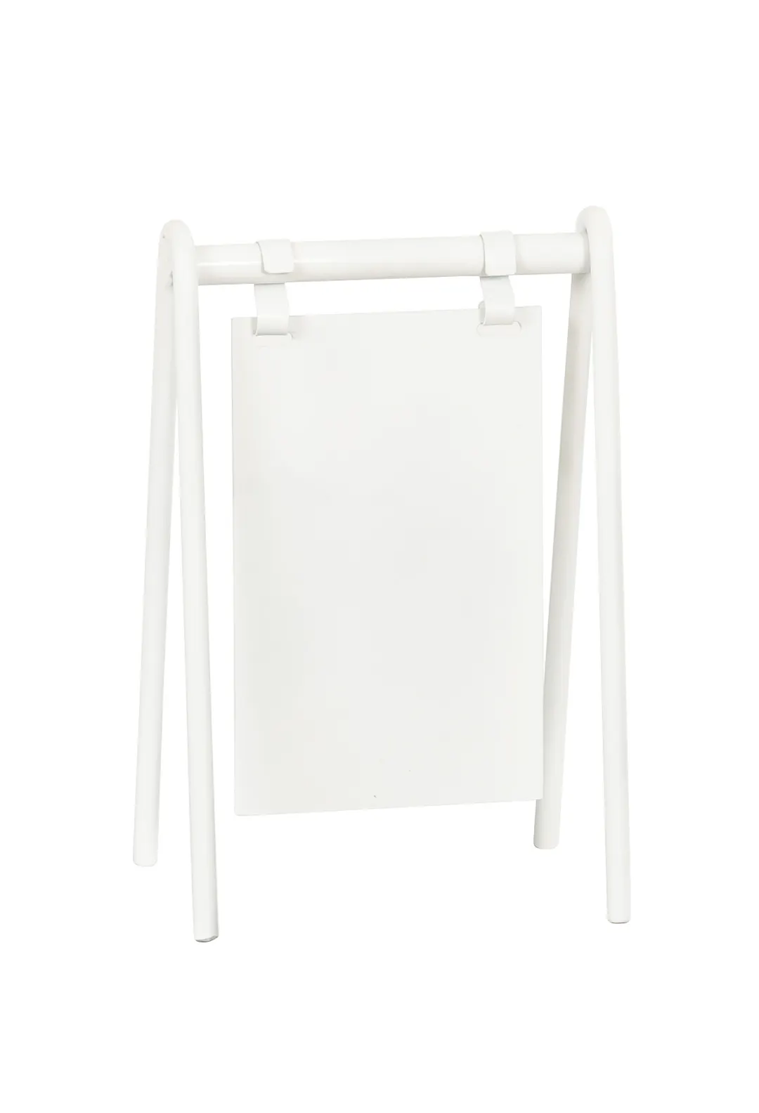 Cal-Mil 23160-47-15 Juno Hanging Frame, 5.5x10, Stainless Steel, Sign Holder