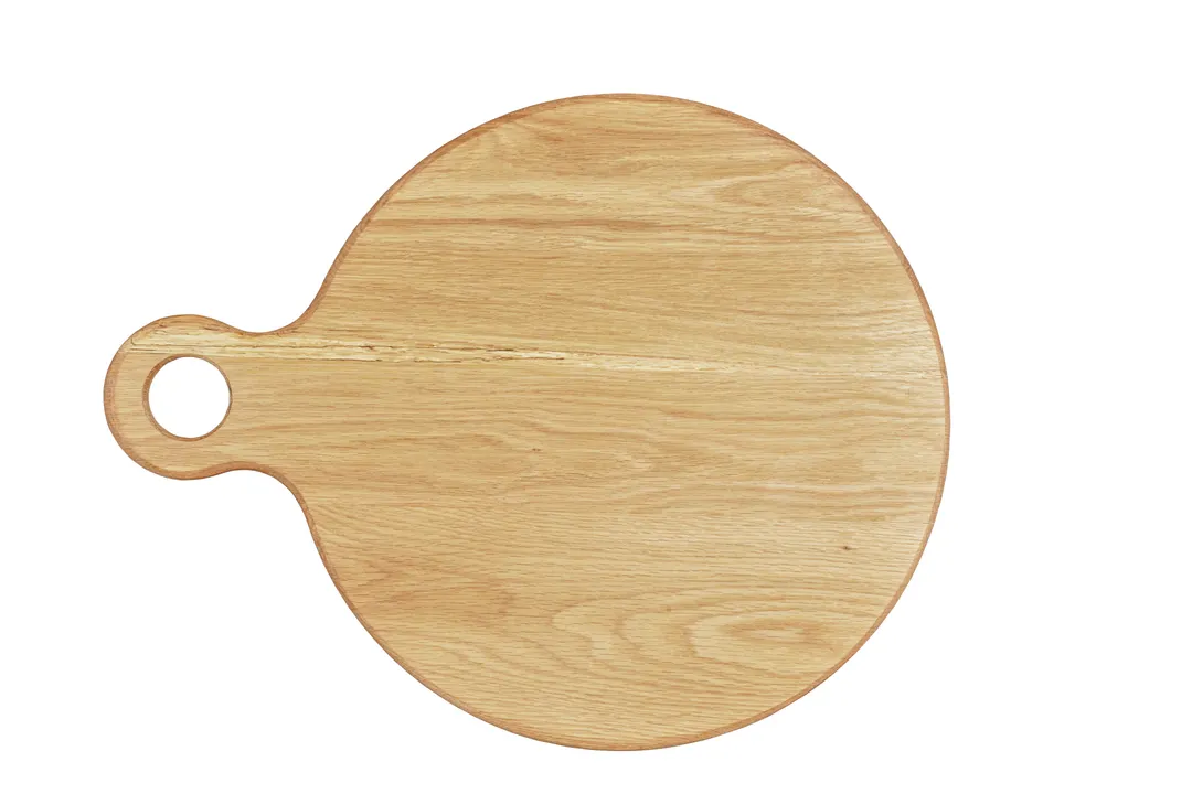 Cal-Mil 23176-16-21 Sydney Serving Board, 16"Dia X .75"H, Oak Wood