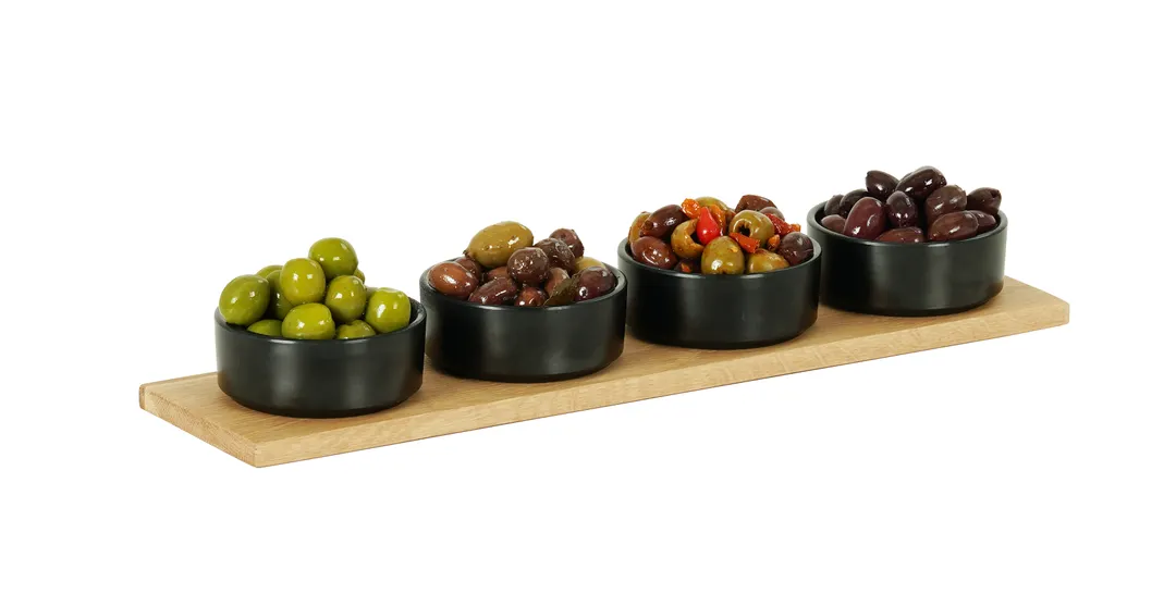 Cal-Mil 23180-206-21 Sydney Serving Flat, 20"W X 6"D X .75"H, Oak