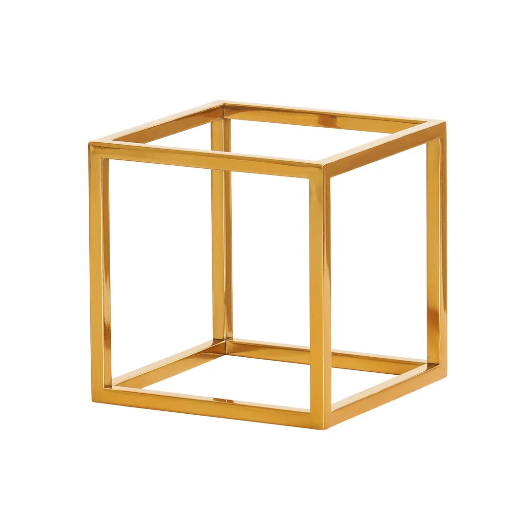 Cal-Mil 23201-8-130 Brooklyn Riser, 8"W X 8"D X 8"H, Cube, Open Frame