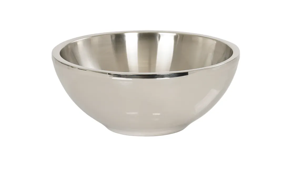 Cal-Mil 23425-12-55 Cold Bowl, 12"Dia X 5"H, Round, Stainless Steel