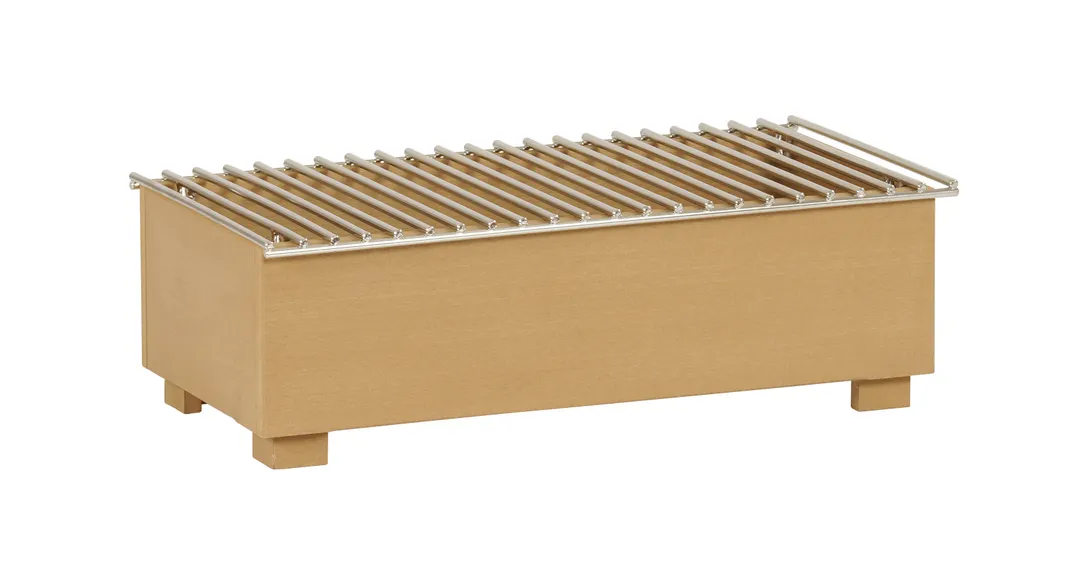 Cal-Mil 23432-122 Renew Chafer, 10"W x 20"D x 6"H, Upcycled Rice Hulls - Chafer Griddle & Stand