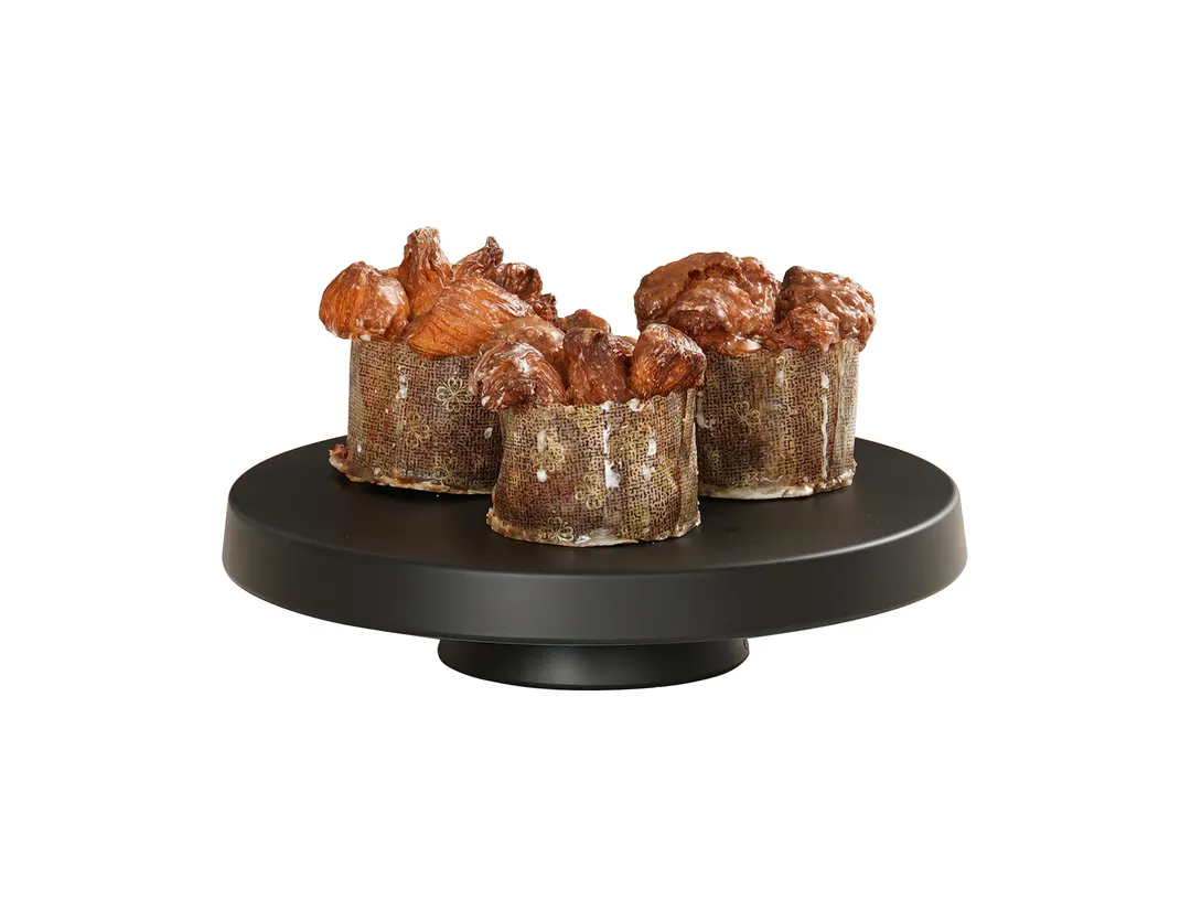 Cal-Mil 23755-102-13 Pedestal Stand, Round Black Melamine, 10.25" Dia x 2.25" H, Dishwasher‑Safe