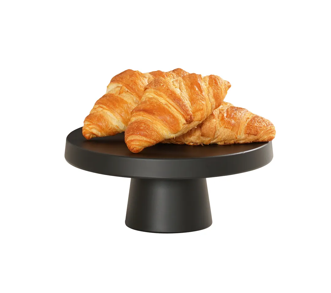 Cal-Mil 23755-104-13 Pedestal Stand, Round Black Melamine, 10.25" Dia x 4.25" H, Dishwasher‑Safe