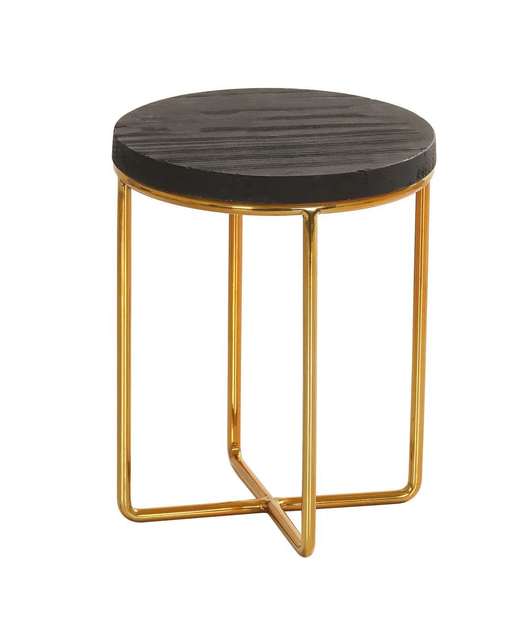 Cal-Mil 23791-10-130 Brooklyn Wire Riser, 8" Dia. X 10"H, Round, Antique Brass Finish