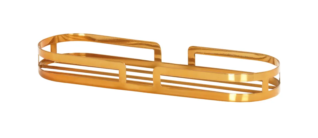 Cal-Mil 23797-5-130 Brooklyn Mixology Holder, For 32 Oz. Jars 13.5"W X 5"D X 4.75", Antique Brass Finish
