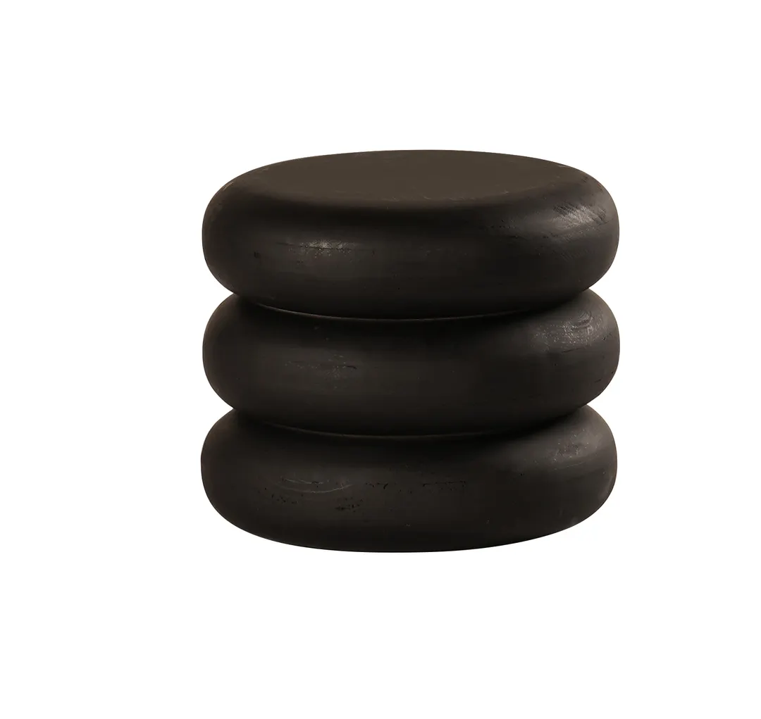Cal-Mil 23798-4-13 Brooklyn Riser, 8" Dia. X 4.5"H, Round, Wood