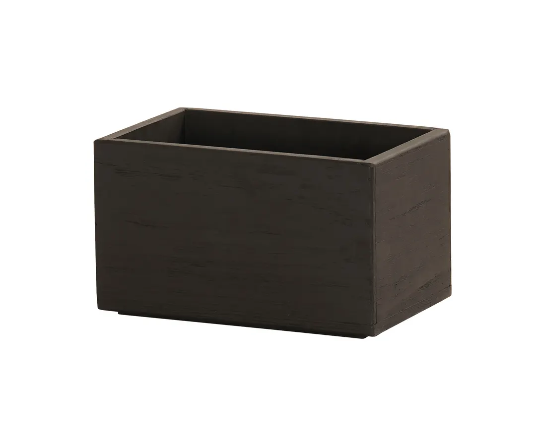 Cal-Mil 23842-6-13 Brooklyn Box, 6.5"W x 10"D x 6"H Smallwares Specialty, Storage Container, Durable