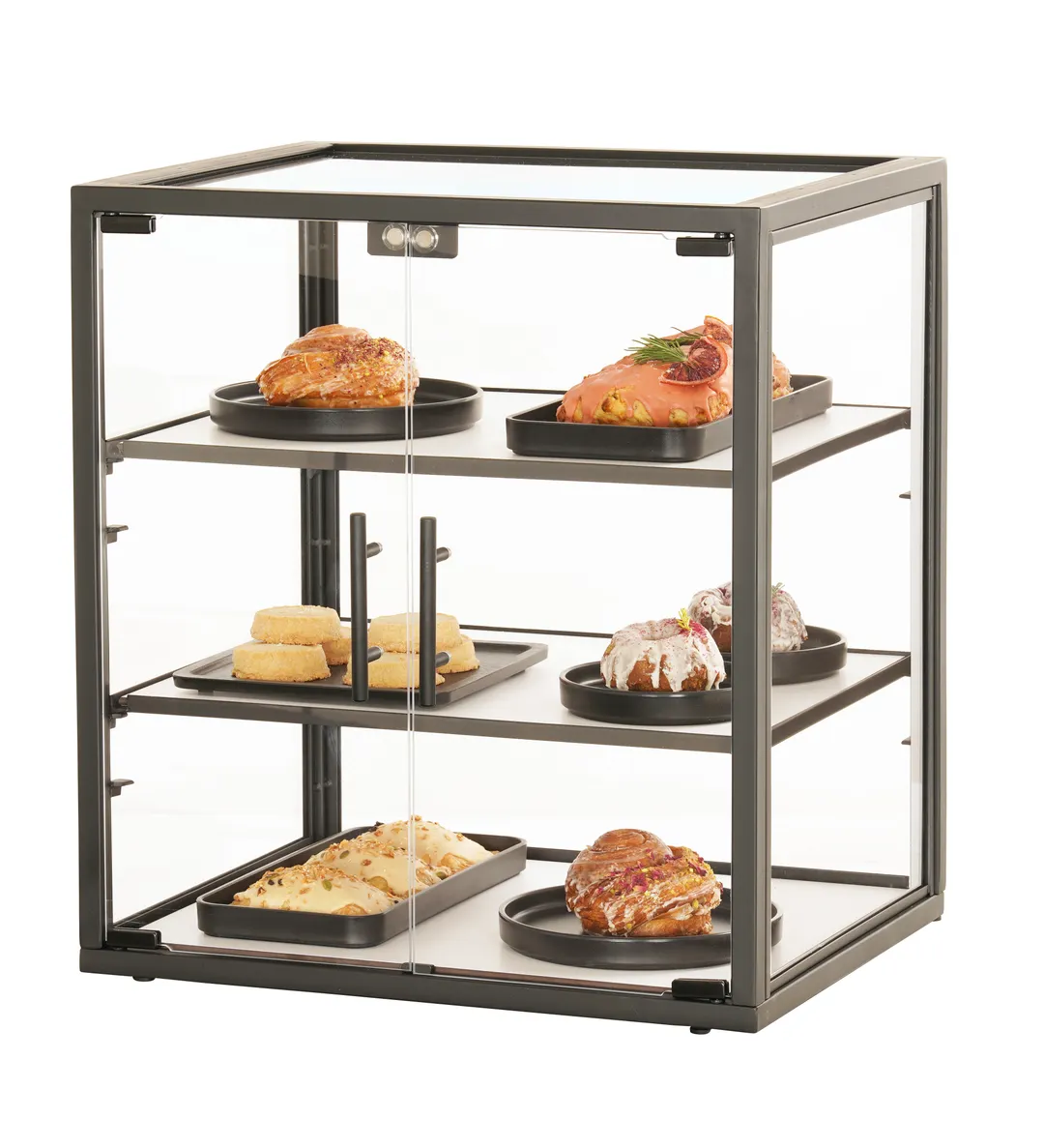 Cal-Mil 23870-3-13 Case, 3 Tier, 21"W X 17"D X 23"H, Knockdown
