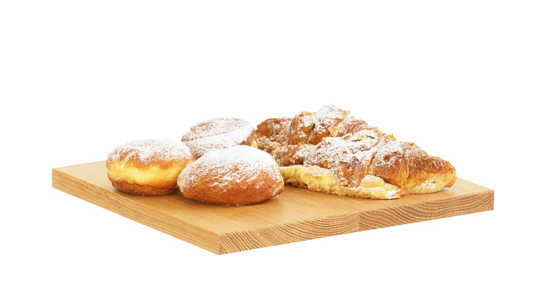 Cal-Mil 23873-12-21 Milo Board, 12"W x 12"D x 1"H, Oak Wood, Square Shape, Without Handle