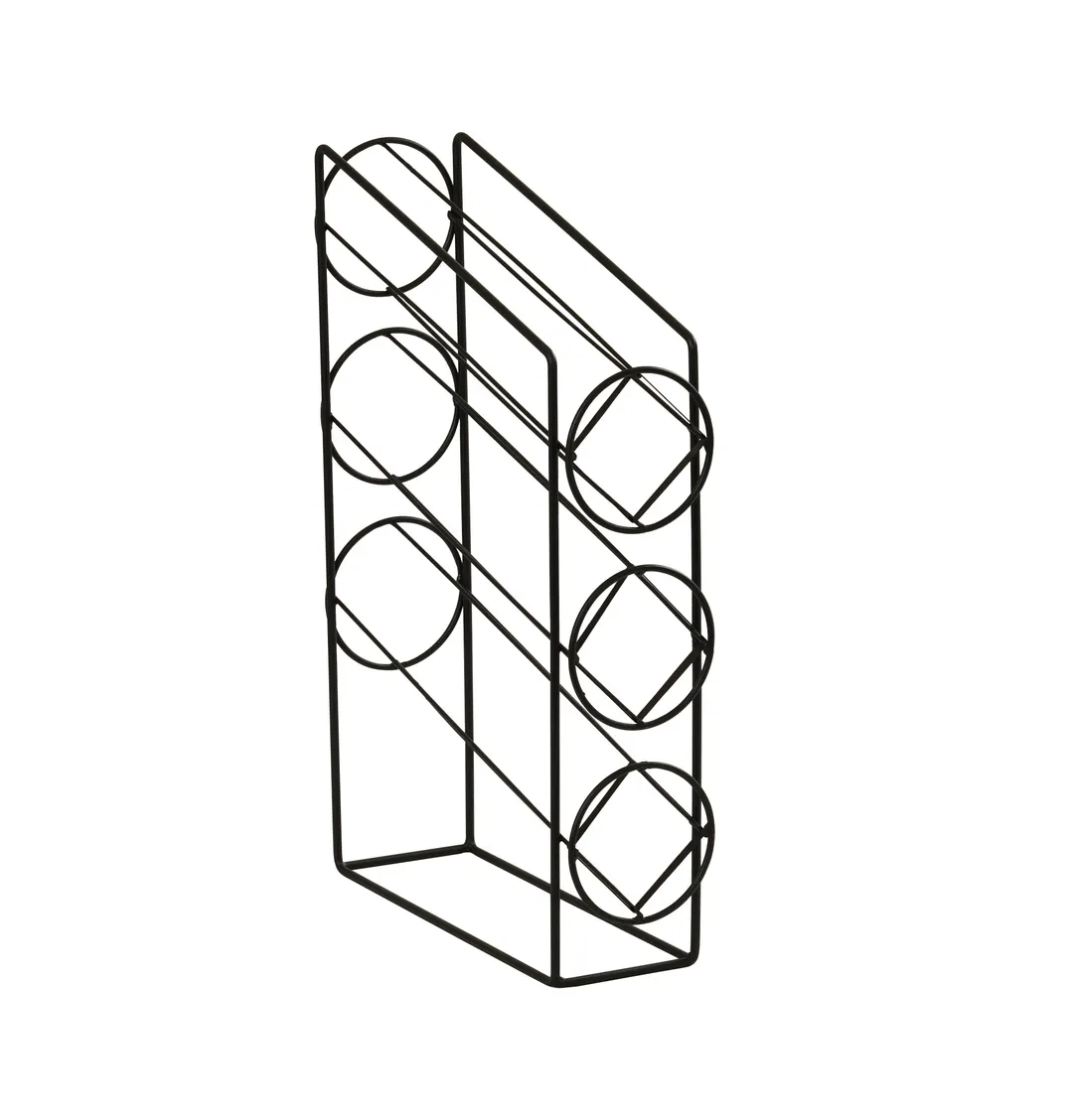 Cal-Mil 24061-3-13 Cup Dispenser Organizer, Black 3-Section, 6.25" W x 20" D x 21.25" H