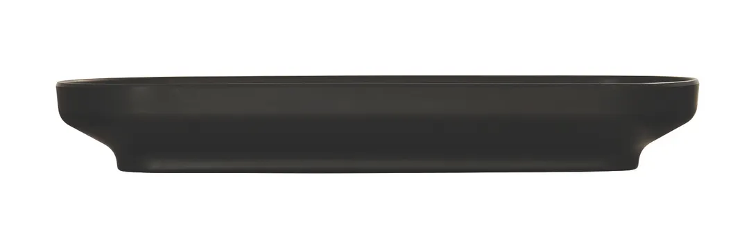 Cal-Mil 24114-618-13 Nova Platter, 6"W X 18"D X 2.5"H, Coupe, Rectangular