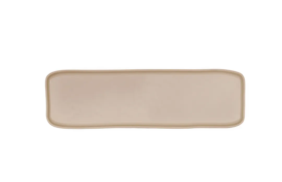 Cal-Mil 24120-206-125 Carmel Platter, 20"W X 6"D X 0.75"H, Rectangular, Melamine