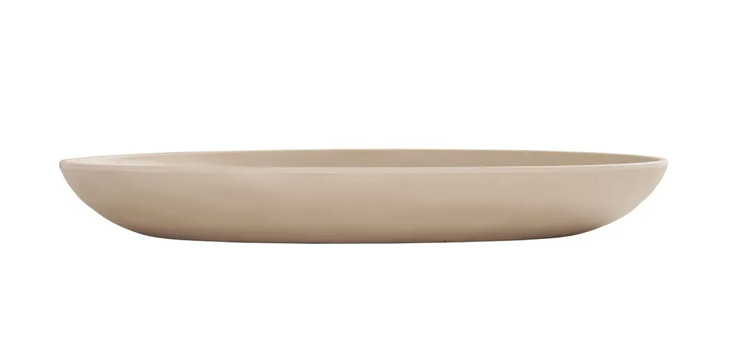 Cal-Mil 24122-1114-125 Carmel Pasta Platter, 11"W X 14"D X 1.75"H, Rectangular, Melamine