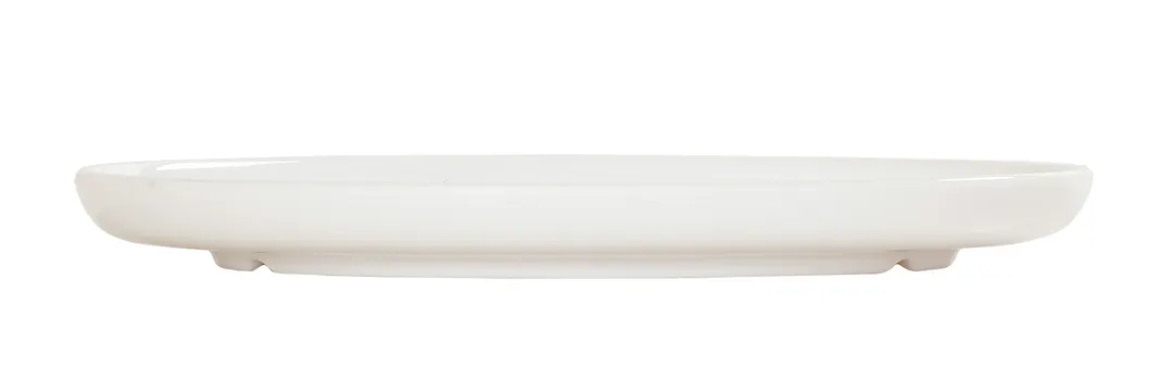 Cal-Mil 24306-10-15 10" Melamine Plate, White, 10" Dia x 1" H, Dishwasher Safe, Reusable Dinnerware