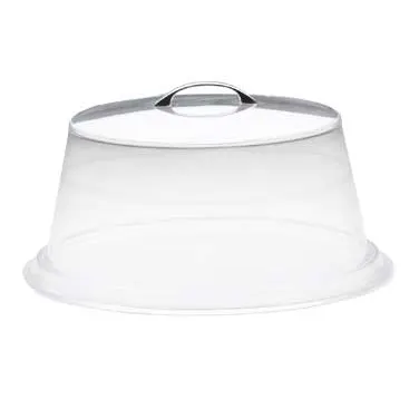 Cal-Mil 312-12 Cake Cover, 12" Diameter x 6" Height, Clear Acrylic Plastic, BPA‑Free