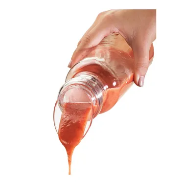Cal-Mil 3300-28LIDLG Large Clear Plastic Dressing Bottle Lid, 2-1/4" Diameter, Thick Dressing Use