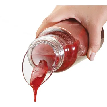 Cal-Mil 3300-28LIDSM - Small Clear Plastic Dressing Bottle Lid, 2-1/4" Dia, for Thinner Dressings