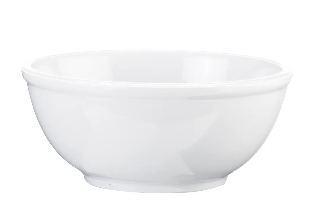 Cal-Mil 3343-8-15W Bowl, 55 Oz., 8.25"Dia. X 3.75"H, White