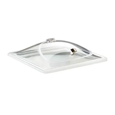 Cal-Mil 3402 Cold Concept Dome Cover, 12"W X 12"D X 3-1/2"H, Hinged Door, With Handle