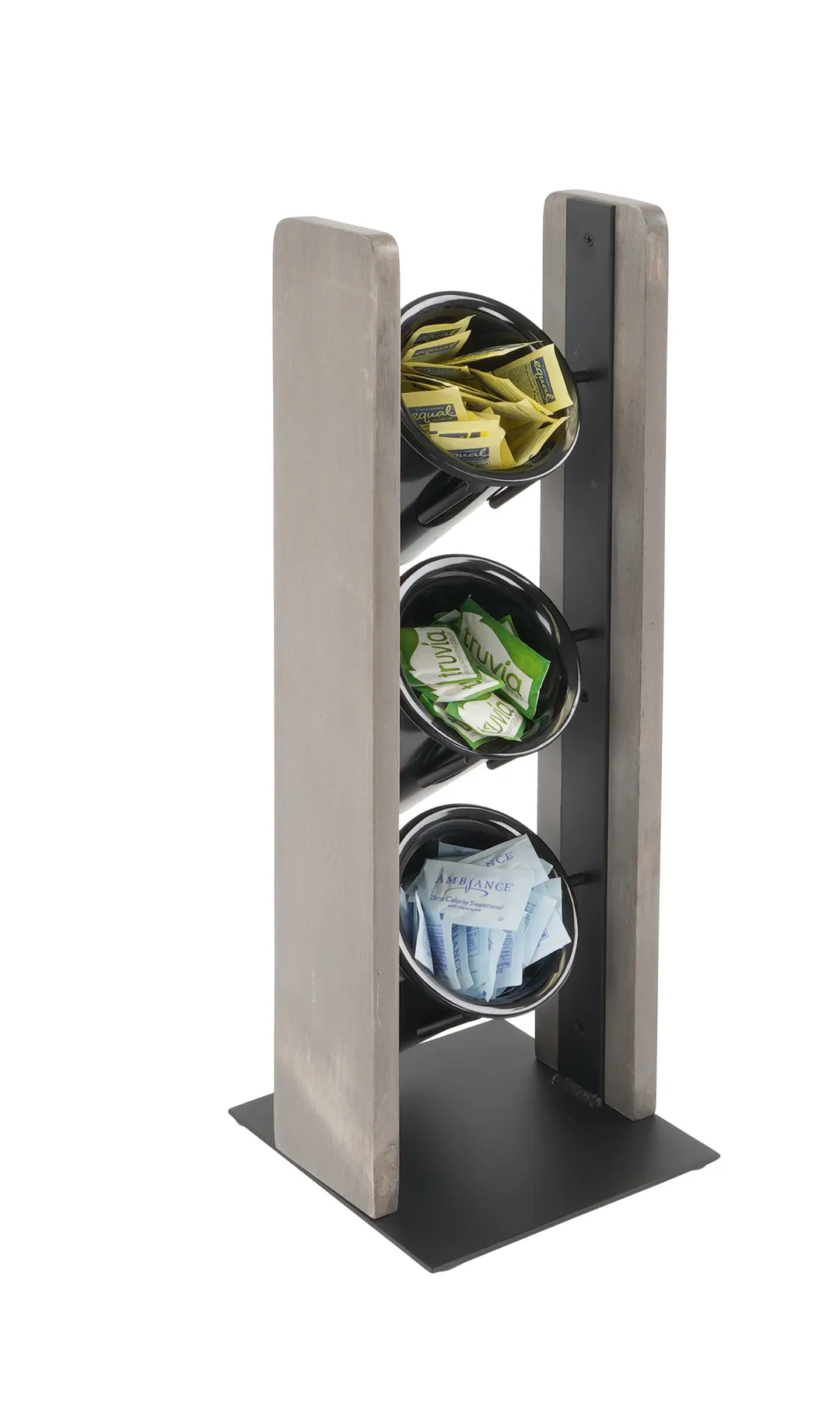 Cal-Mil 3411-110 Aspen Cylinder Stand, 7.75" X 7.25" X 20.5"H, Accomodates (3) Cylinders