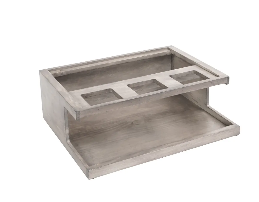 Cal-Mil 3434-110 Cereal Dispenser Wood Countertop 14.5" x 18" x 24" 3 Sec Portion Lever 3 Dispensers