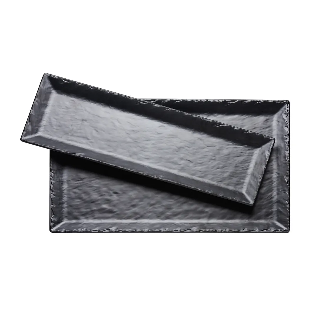 Cal-Mil 3459-1310-65M Platter, 13"W X 10"D X 1"H, Rectangular, Melamine