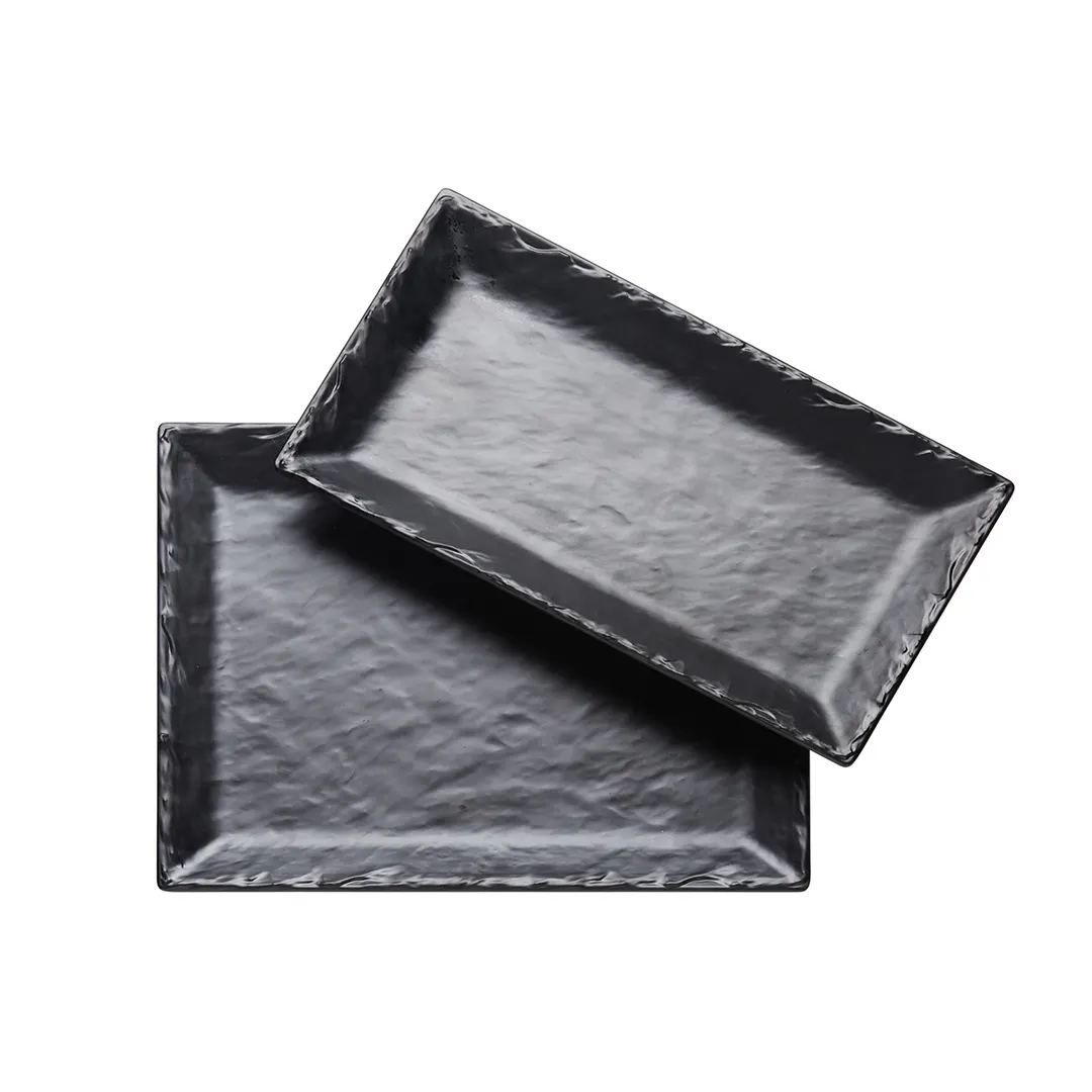 Cal-Mil 3459-137-65M Platter, 13"W X 7"D X 1"H, Rectangular, Melamine