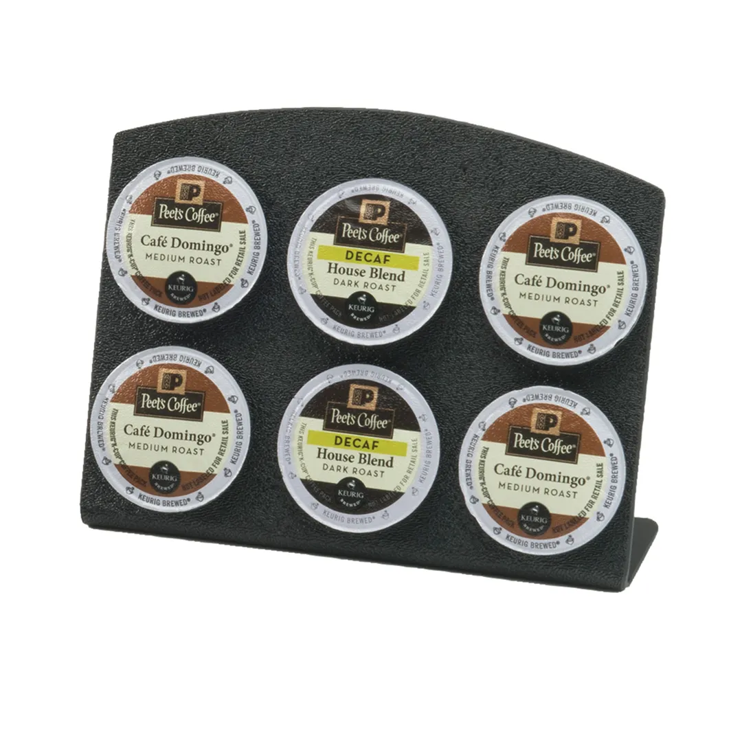 Cal-Mil 3485-6-13 Classic K-Cup® Holder, 6.75"W X 2"D X 5.5"H, Accommodates (6) K-Cups, Abs