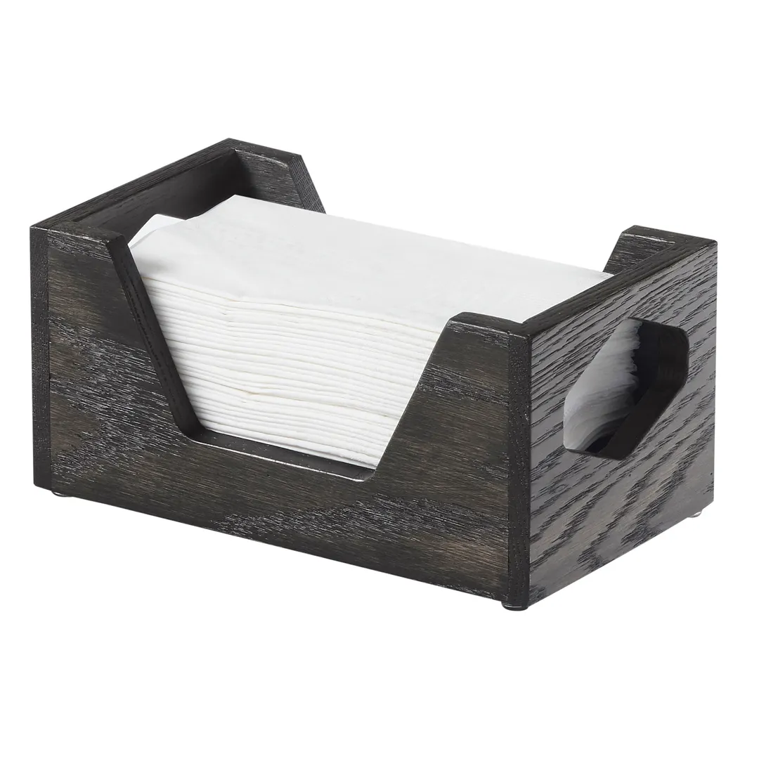 Cal-Mil 3810-87 Cinderwood Napkin Holder, 9-1/2"W X 5-1/2"D X 1-3/8"H, Rectangular