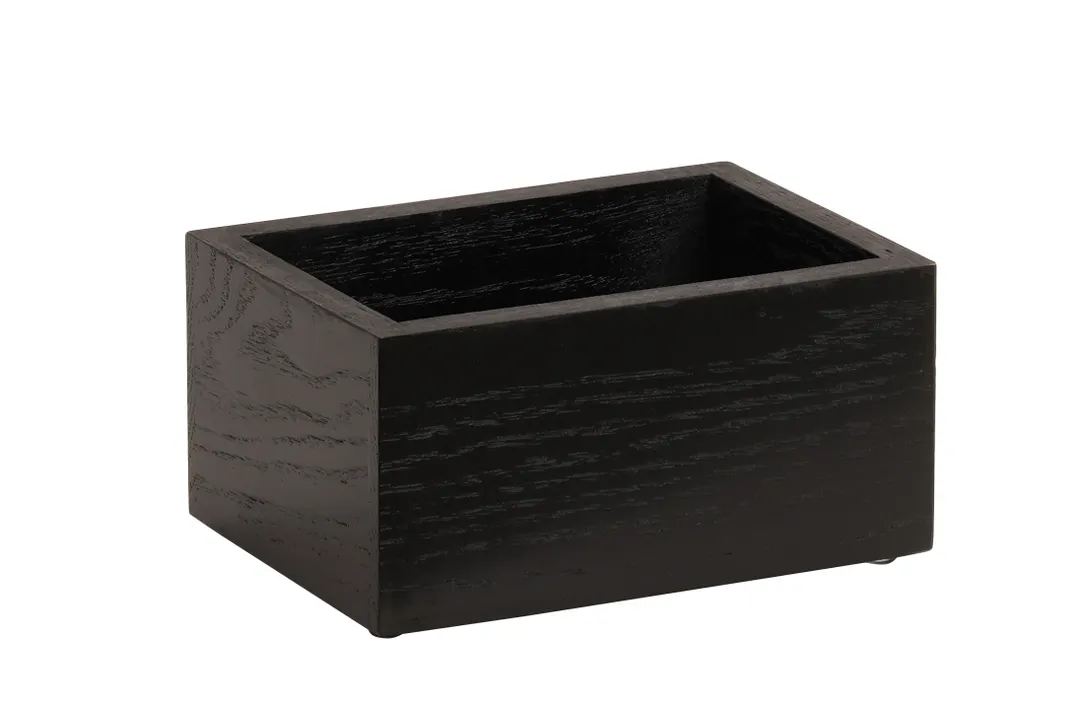 Cal-Mil 3829-87 Syrup Caddy, 7.25"W X 5.25"D X 11"H, Includes (6) Bottles, Cinderwood