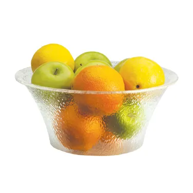 Cal-Mil 403-10-34 Serving Bowl, 3 qt. capacity, 10.25" dia., bell shaped, high impact, acrylic